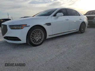 2022 Genesis G90 Ultimate with VIN KMTF54PH3NU094438, listed as a Copart auction lot 77242864 with Not Provided miles and Non Repairable. Bid and sale history available at DreamBid. Image 1.