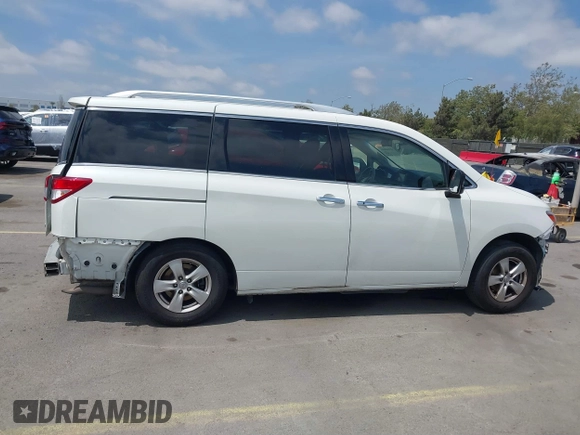 2016 Nissan Quest SL with VIN JN8AE2KP7G9154453, listed as a IAAI auction lot 39544605 with 163,185 mi miles and . Bid and sale history available at DreamBid. Image 13.