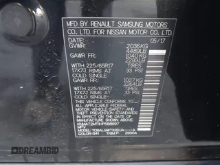 2017 Nissan Rogue S with VIN KNMAT2MT1HP588697, listed as a IAAI auction lot 41146939 with 88,704 mi miles and . Bid and sale history available at DreamBid. Image 9.
