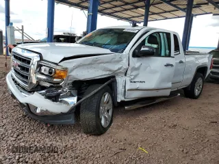 2015 GMC Sierra 1500 SLT with VIN 1GTR1VEC4FZ295886, listed as a Copart auction lot 49003085 with 109,869 mi miles and Salvage title. Bid and sale history available at DreamBid. Image 1.