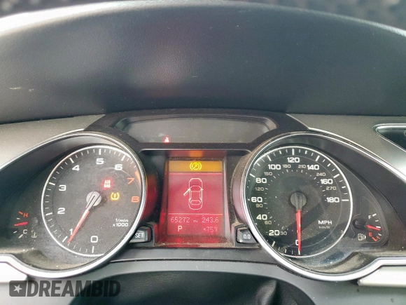 2012 Audi A5 Premium with VIN WAUCFAFH3CN009049, listed as a Copart auction lot 60426355 with 65,272 mi miles and Clean title. Bid and sale history available at DreamBid. Image 9.