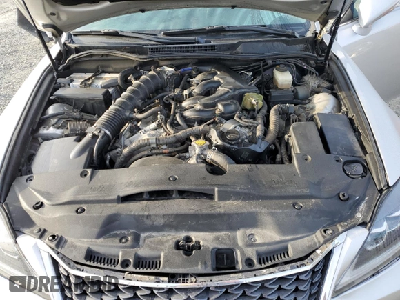 2011 Lexus IS 250 with VIN JTHBF5C29B2100606, listed as a Copart auction lot 52986805 with 193,286 mi miles and Salvage Title. Bid and sale history available at carsss.com. Image 11.