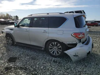 2020 Nissan Armada SL with VIN JN8AY2ND0L9110586, listed as a Copart auction lot 50541765 with 87,251 mi miles and Salvage Title. Bid and sale history available at carsss.com. Image 2.