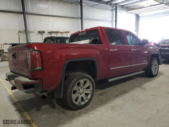 2018 GMC Sierra 1500 Denali with VIN 3GTU2PEJ3JG622238, listed as a Copart auction lot 47074325 with 91,144 mi miles and Salvage Title. Bid and sale history available at carsss.com. Image 3.