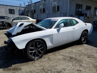 2023 Dodge Challenger SXT with VIN 2C3CDZAG8PH602351, listed as a Copart auction lot 49675645 with 0 mi miles and Clean Title. Bid and sale history available at carsss.com. Image 1.