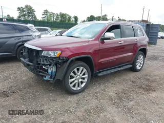 2017 Jeep Grand Cherokee Limited with VIN 1C4RJFBG4HC873889, listed as a IAAI auction lot 42726154 with 52,896 mi miles and . Bid and sale history available at DreamBid. Image 18.