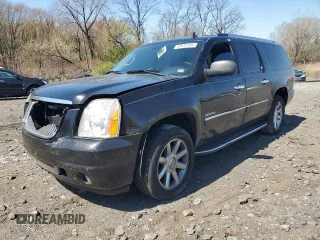 2011 GMC Yukon XL Denali with VIN 1GKS2MEF0BR168201, listed as a Copart auction lot 53619255 with 312,266 mi miles and Salvage Title. Bid and sale history available at carsss.com. Image 1.