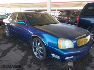 2003 Cadillac DeVille DTS with VIN 1G6KF57943U114611, listed as a IAAI auction lot 41661350 with 160,762 mi miles. Bid and sale history available at carsss.com. Image 1.