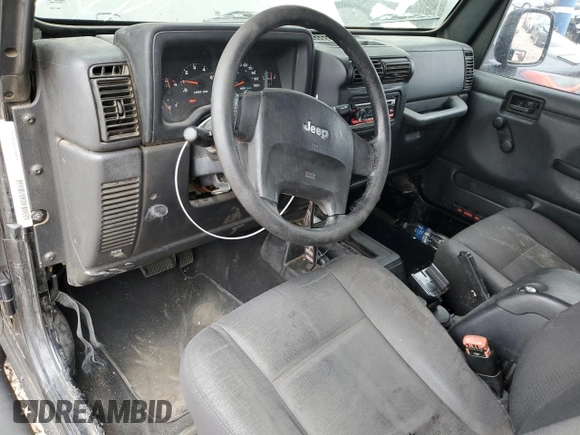 2006 Jeep Wrangler Unlimited LWB with VIN 1J4FA44S96P765356, listed as a Copart auction lot 45302355 with 109,932 mi miles and Salvage Title. Bid and sale history available at carsss.com. Image 8.