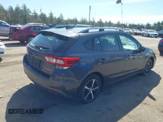 2019 Subaru Impreza Premium z VIN 4S3GTAC63K3728702, wystawiony jako IAAI lot #42104147 z przebiegiem 116 825 mil mil oraz . Historia ofert i sprzedaży dostępna na DreamBid. Obrazek 4.