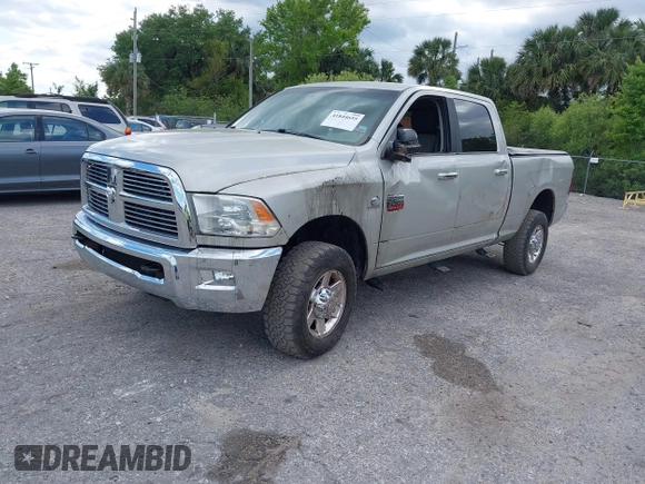 2010 Dodge Ram 2500 SLT with VIN 3D7UT2CL2AG117883, listed as a IAAI auction lot 41844655 with 150,122 mi miles. Bid and sale history available at carsss.com. Image 16.