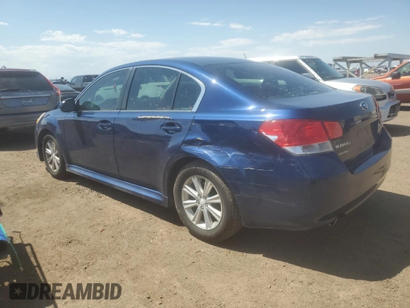 2010 Subaru Legacy Premium All-Weather Anniversary with VIN 4S3BMBG65A3232595, listed as a Copart auction lot 62790665 with 159,765 mi miles and Salvage title. Bid and sale history available at DreamBid. Image 2.