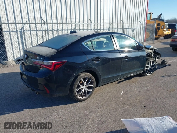 2020 Acura ILX Premium with VIN 19UDE2F73LA006216, listed as a IAAI auction lot 41570813 with 107,699 mi miles and . Bid and sale history available at DreamBid. Image 4.