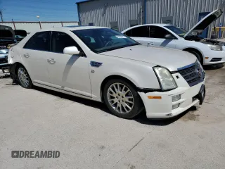 2008 Cadillac STS RWD w/1SB with VIN 1G6DW67V480108608, listed as a Copart auction lot 48494684 with Not Provided miles and Salvage Title. Bid and sale history available at carsss.com. Image 4.