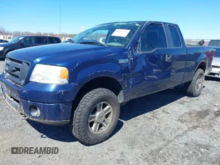 2008 Ford F-150 STX with VIN 1FTRX14W08FB44986, listed as a IAAI auction lot 41895539 with 152,647 mi miles. Bid and sale history available at carsss.com. Image 2.