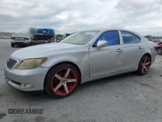 2007 Lexus LS 460 z VIN JTHBL46F275021690, wystawiony jako Copart lot #56061655 z przebiegiem 143 158 mil mil oraz Czysty tytuł • Clean title. Historia ofert i sprzedaży dostępna na DreamBid. Obrazek 1.