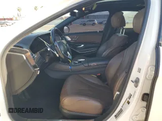 2019 Mercedes-Benz S 560 with VIN WDDUG8DB1KA477630, listed as a Copart auction lot 56252885 with 111,758 mi miles and Salvage title. Bid and sale history available at DreamBid. Image 7.