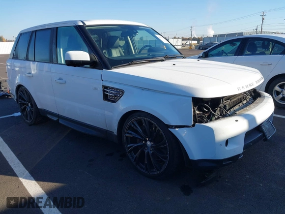 2012 Land Rover Range Rover Sport SC with VIN SALSH2E49CA751288, listed as a IAAI auction lot 40802078 with 80,263 mi miles. Bid and sale history available at carsss.com. Image 1.