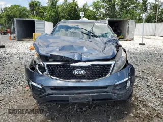 2014 Kia Sportage EX with VIN KNDPCCAC2E7629547, listed as a Copart auction lot 61255755 with 86,324 mi miles and Salvage title. Bid and sale history available at DreamBid. Image 5.