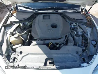 2017 Infiniti Q50 2.0t with VIN JN1CV7AR8HM680189, listed as a IAAI auction lot 41430923 with 84,341 mi miles. Bid and sale history available at carsss.com. Image 10.