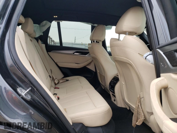 2021 BMW X3 sDrive30i with VIN 5UXTY3C07M9E82696, listed as a Copart auction lot 86355834 with 46,477 mi miles and Salvage Title. Bid and sale history available at carsss.com. Image 11.