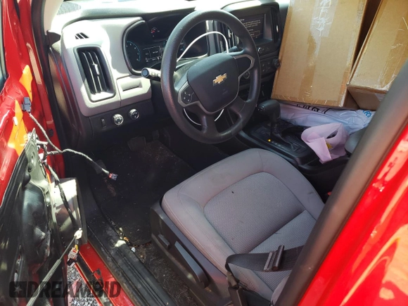2020 Chevrolet Colorado 4WD Work Truck with VIN 1GCGTBEN0L1145933, listed as a Copart auction lot 60484365 with 70,417 mi miles and Salvage title. Bid and sale history available at DreamBid. Image 8.