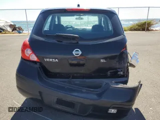 2009 Nissan Versa 1.8 SL with VIN 3N1BC13E49L407318, listed as a Copart auction lot 42192365 with 158,993 mi miles and Salvage Title. Bid and sale history available at carsss.com. Image 6.
