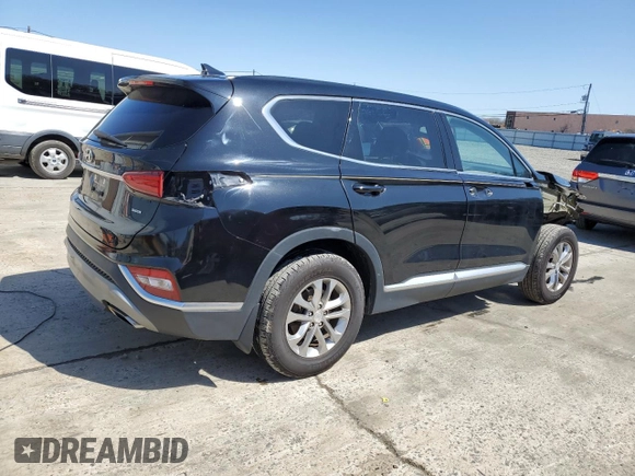 2020 Hyundai Santa Fe SEL with VIN 5NMS3CADXLH291954, listed as a Copart auction lot 49865405 with 39,773 mi miles and Salvage Title. Bid and sale history available at carsss.com. Image 3.