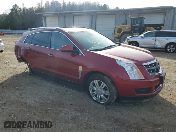 2011 Cadillac SRX Luxury Collection with VIN 3GYFNDEY3BS579105, listed as a Copart auction lot 46162875 with 130,539 mi miles and Salvage Title. Bid and sale history available at carsss.com. Image 4.