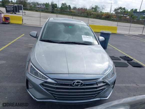 2020 Hyundai Elantra Value Edition with VIN 5NPD84LF4LH605227, listed as a IAAI auction lot 41536543 with 54,519 mi miles. Bid and sale history available at carsss.com. Image 12.