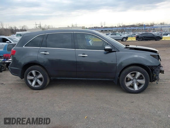 2013 Acura MDX with VIN 2HNYD2H25DH517086, listed as a IAAI auction lot 41748238 with 109,219 mi miles. Bid and sale history available at carsss.com. Image 13.