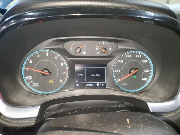 2021 Chevrolet Traverse LS with VIN 1GNEVFKW2MJ115590, listed as a Copart auction lot 45996455 with 38,944 mi miles and Salvage Title. Bid and sale history available at carsss.com. Image 9.