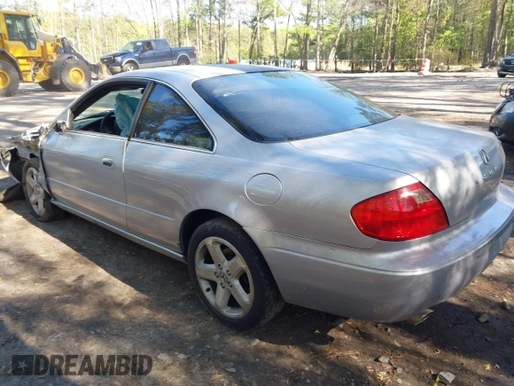 2002 Acura CL Type S with VIN 19UYA42632A001263, listed as a IAAI auction lot 41983091 with 1 mi miles. Bid and sale history available at carsss.com. Image 3.