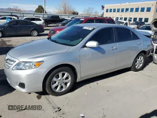 2011 Toyota Camry LE with VIN 4T1BF3EK4BU168945, listed as a Copart auction lot 43729675 with 45,118 mi miles and Salvage Title. Bid and sale history available at carsss.com. Image 1.