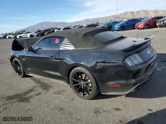 2018 Ford Mustang GT Premium with VIN 1FATP8FF0J5107899, listed as a Copart auction lot 86661934 with 62200 miles and Salvage Title. Bid and sale history available at carsss.com. Image 2.