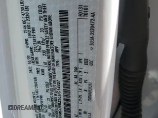 2020 Ford Escape SE Sport Hybrid z VIN 1FMCU9BZ5LUC14427, wystawiony jako Copart lot #57752255 z przebiegiem 8 683 mil mil oraz Szkoda całkowita • Salvage title. Historia ofert i sprzedaży dostępna na DreamBid. Obrazek 13.
