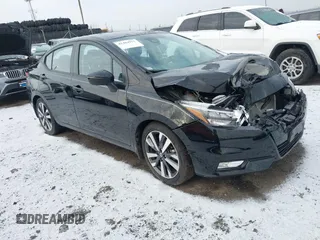 2020 Nissan Versa SR with VIN 3N1CN8FVXLL804686, listed as a IAAI auction lot 41484915 with 25,112 mi miles. Bid and sale history available at carsss.com. Image 1.