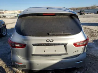 2013 Infiniti JX35 with VIN 5N1AL0MM4DC322164, listed as a Copart auction lot 89049285 with 147,940 mi miles and Clean Title. Bid and sale history available at carsss.com. Image 6.