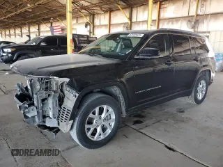 2023 Jeep Grand Cherokee Limited z VIN 1C4RJKBGXP8830376, wystawiony jako Copart lot #53998635 z przebiegiem 78 995 mil mil oraz Szkoda całkowita • Salvage title. Historia ofert i sprzedaży dostępna na DreamBid. Obrazek 1.
