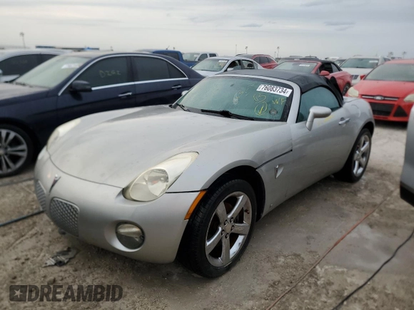2009 Pontiac Solstice z VIN 1G2MN35B59Y107109, wystawiony jako Copart lot #76083734 z przebiegiem Nie podano mil oraz Nie do naprawy • Non repairable. Historia ofert i sprzedaży dostępna na DreamBid. Obrazek 1.