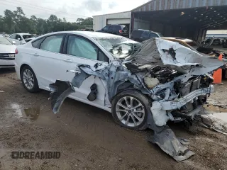 2020 Ford Fusion SE with VIN 3FA6P0H74LR128971, listed as a Copart auction lot 60815995 with Not provided miles and Salvage title. Bid and sale history available at DreamBid. Image 4.