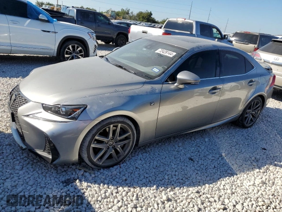 2020 Lexus IS with VIN JTHGZ1B25L5036703, listed as a Copart auction lot 72428144 with 41,583 mi miles and Salvage Title. Bid and sale history available at carsss.com. Image 1.
