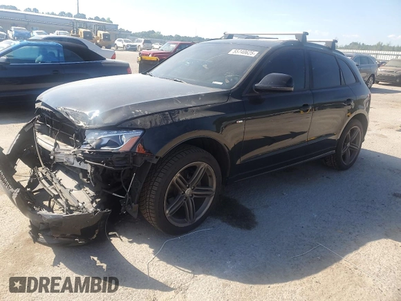 2012 Audi Q5 Prestige with VIN WA1WKAFPXCA109105, listed as a Copart auction lot 55740625 with 129,818 mi miles and Salvage title. Bid and sale history available at DreamBid. Image 1.