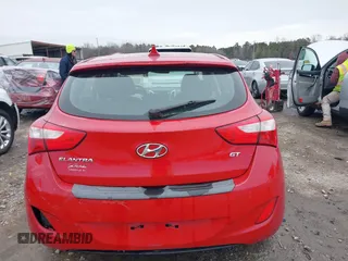 2013 Hyundai Elantra GT with VIN KMHD35LE7DU094238, listed as a IAAI auction lot 41386761 with 158,531 mi miles. Bid and sale history available at carsss.com. Image 16.