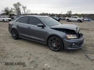 2017 Volkswagen Jetta GLI with VIN 3VW4T7AJ6HM337108, listed as a Copart auction lot 51537905 with 66,823 mi miles and Salvage title. Bid and sale history available at DreamBid. Image 4.