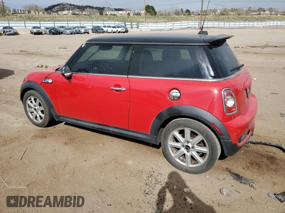 2012 MINI Hardtop S with VIN WMWSV3C58CTY25514, listed as a Copart auction lot 52571435 with 98,226 mi miles and Clean title. Bid and sale history available at DreamBid. Image 2.