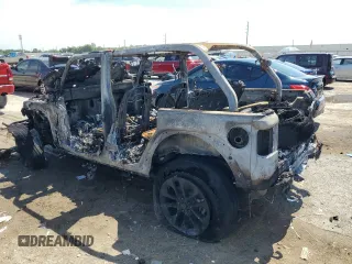 2022 Jeep Wrangler Unlimited Sahara with VIN 1C4JJXP65NW280930, listed as a Copart auction lot 61955025 with Not provided miles and Non repairable. Bid and sale history available at DreamBid. Image 2.