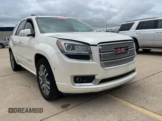 2014 GMC Acadia Denali z VIN 1GKKRTKD7EJ245142, wystawiony jako Copart lot #59227125 z przebiegiem 168 834 mil mil oraz Czysty tytuł • Clean title. Historia ofert i sprzedaży dostępna na DreamBid. Obrazek 1.