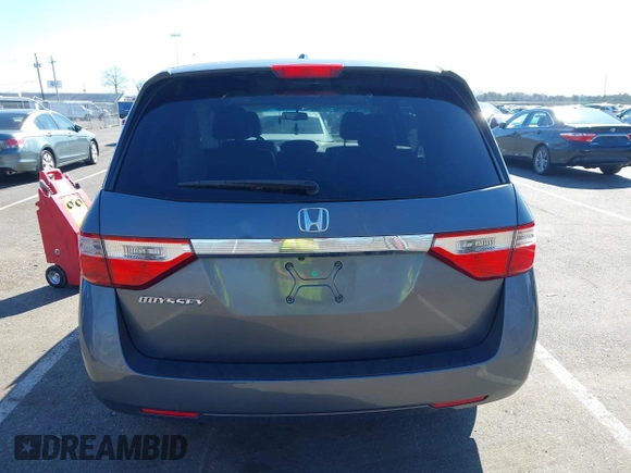 2011 Honda Odyssey EX-L with VIN 5FNRL5H60BB103430, listed as a IAAI auction lot 41752581 with 108,422 mi miles and . Bid and sale history available at carsss.com. Image 16.