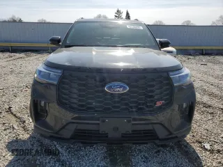 2025 Ford Explorer ST with VIN 1FMWK8GCXSGA98821, listed as a Copart auction lot 48538895 with 3,511 mi miles and Salvage Title. Bid and sale history available at carsss.com. Image 5.
